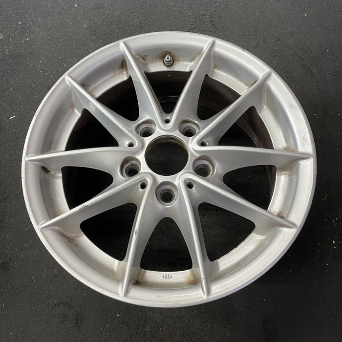 16" BMW 323i 08-11 16x7, alloy, 5 spoke, V spoke, narrow spoke Original OEM Wheel Rim