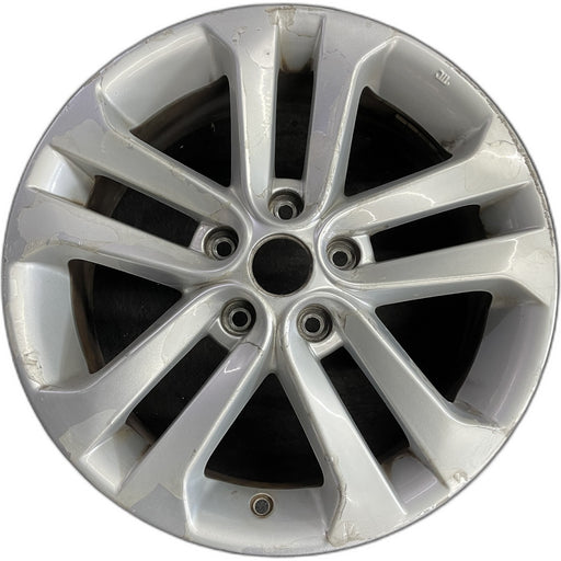 17" JUKE 11-16 17x7 , , double spoke Original OEM Wheel Rim - Front View