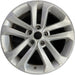 17" JUKE 11-16 17x7 , , double spoke Original OEM Wheel Rim - Front View