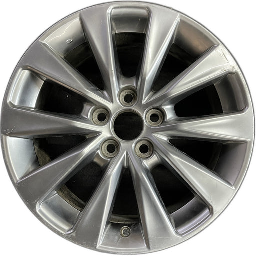 17" CAMRY 15-17 17x7 , 10 spoke Original OEM Wheel Rim - Front View