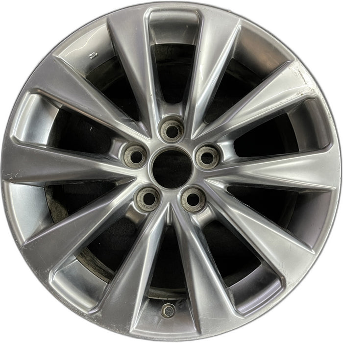 17" CAMRY 15-17 17x7 , 10 spoke Original OEM Wheel Rim - Front View
