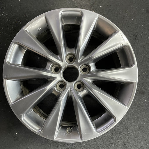 17" CAMRY 15-17 17x7 , 10 spoke Original OEM Wheel Rim - Angle View