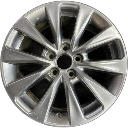 17" CAMRY 15-17 17x7 , 10 spoke Original OEM Wheel Rim - Front View