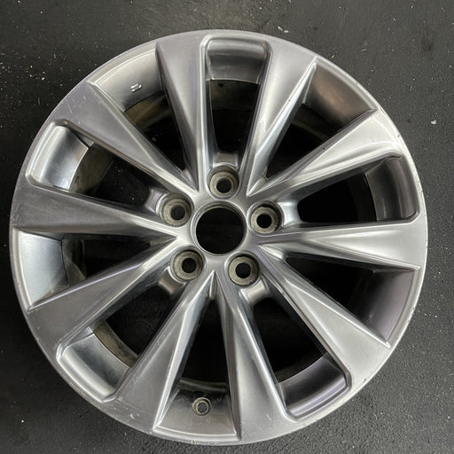 17" CAMRY 15-17 17x7 , 10 spoke Original OEM Wheel Rim - Angle View