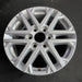 18" SEQUOIA 23-24 18x7.5, 6 double spoke, silver Original OEM Wheel Rim - Side Profile