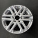 18" SEQUOIA 23-24 18x7.5, 6 double spoke, silver Original OEM Wheel Rim - Close-Up Detail