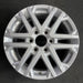 18" SEQUOIA 23-24 18x7.5, 6 double spoke, silver Original OEM Wheel Rim - Angle View