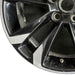 17" TRAILBLAZER 21-23 17x7.5 5 double spoke gloss black opt Q6V Original OEM - Back View