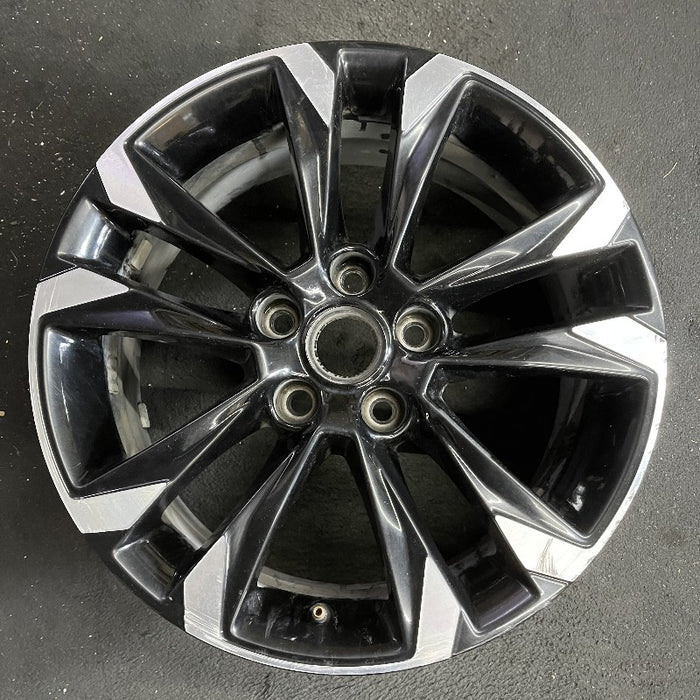 17" TRAILBLAZER 21-23 17x7.5 5 double spoke gloss black opt Q6V Original OEM - Additional View