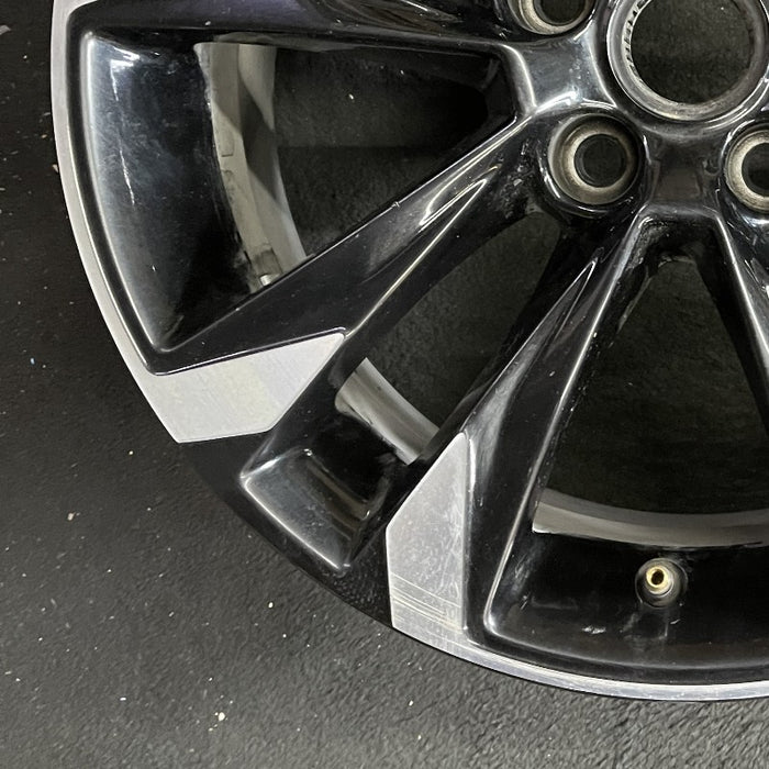 17" TRAILBLAZER 21-23 17x7.5 5 double spoke gloss black opt Q6V Original OEM - Additional View