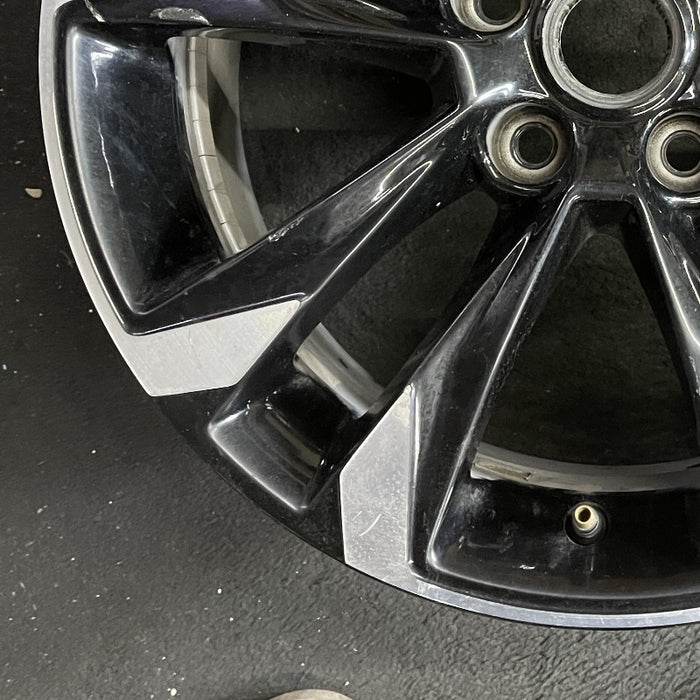 17" TRAILBLAZER 21-23 17x7.5 5 double spoke gloss black opt Q6V Original OEM - Additional View