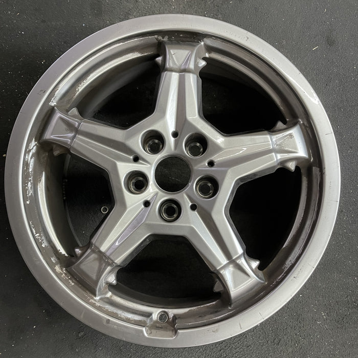 18" BMW X1 23-24 18x7.5 , , solid spoke Original OEM Wheel Rim - Angle View