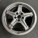 18" BMW X1 23-24 18x7.5 , , solid spoke Original OEM Wheel Rim - Side Profile