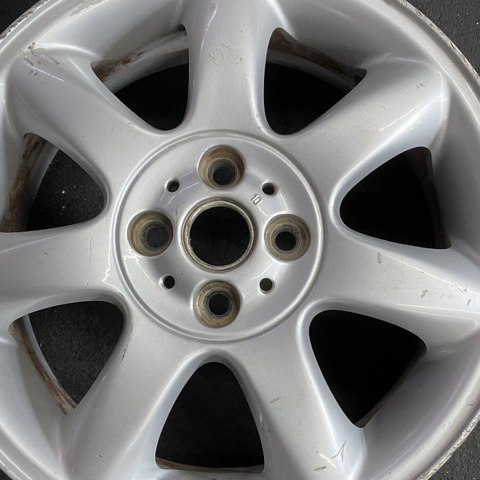 16" CLUBMAN 08-14 16x6.5 alloy 7 spoke tapered end spoke silver Original OEM Wheel Rim