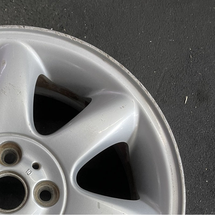 16" CLUBMAN 08-14 16x6.5 alloy 7 spoke tapered end spoke silver Original OEM Wheel Rim