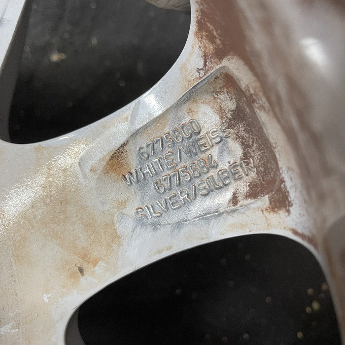 16" CLUBMAN 08-14 16x6.5 alloy 7 spoke tapered end spoke silver Original OEM Wheel Rim