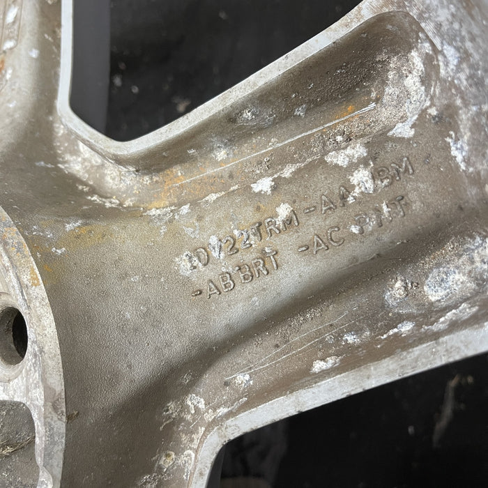 18" CHARGER 08-10 18x7.5, , aluminum, w/indented spokes, machined finish Original OEM Wheel Rim