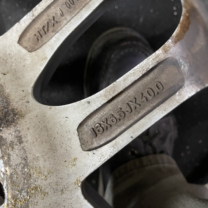 16" FUSION 10-12 16x6.5 aluminum 5 double spokes Original OEM Wheel Rim