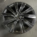22" RANGE ROVER 22 , 22x9.5, 10 spoke, gloss black Original OEM Wheel Rim - Side Profile