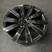 22" RANGE ROVER 22 , 22x9.5, 10 spoke, gloss black Original OEM Wheel Rim - Close-Up Detail