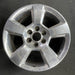 20" SIERRA 1500 PICKUP 19 classic , 20x9, 5 spoke, exposed lug nuts, polished - Angle View