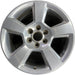 20" SIERRA 1500 PICKUP 19 classic , 20x9, 5 spoke, exposed lug nuts, polished - Front View