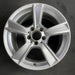 17" MERCEDES C-CLASS 12 204 Type; C250, 17x8.5, 5 spoke Original OEM Wheel Rim - Angle View