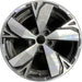 18" FORESTER 19 18x7 , w/machined face, 5 spoke Original OEM Wheel Rim - Front View