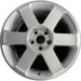 17" AUDI A4 03-05 17x7.5 , 6 spoke, SW Original OEM Wheel Rim - Front View