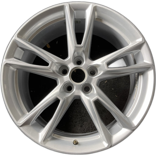 20" CAMARO 19-24 20x8.5, 5 split spoke, silver Original OEM Wheel Rim - Front View
