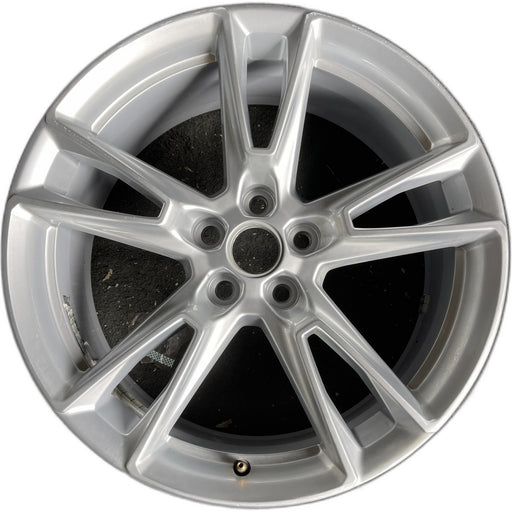 20" CAMARO 19-24 20x8.5, 5 split spoke, silver Original OEM Wheel Rim - Front View