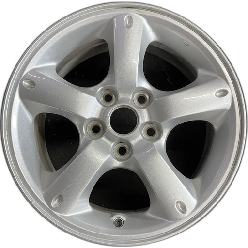 16" MAZDA TRIBUTE 05-06 16x7, , oval dimples ends Original OEM Wheel Rim - Front View
