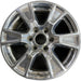 18" FORD F150 PICKUP 15-17 18x7.5, aluminum, 6 spoke, chrome Original OEM Wheel - Front View