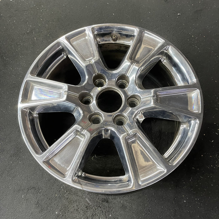 18" FORD F150 PICKUP 15-17 18x7.5, aluminum, 6 spoke, chrome Original OEM Wheel - Close-Up Detail