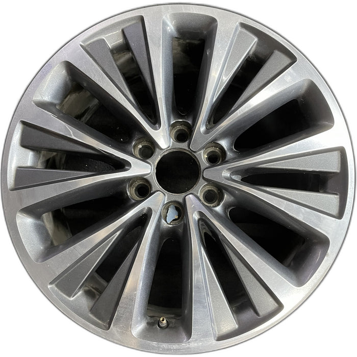 20" NAVIGATOR 15-17 20x8.5 , , machined face Original OEM Wheel Rim - Front View