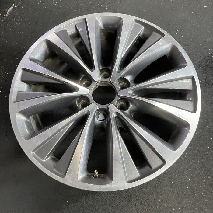 20" NAVIGATOR 15-17 20x8.5 , , machined face Original OEM Wheel Rim - Side Profile