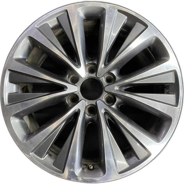 20" NAVIGATOR 15-17 20x8.5 , , machined face Original OEM Wheel Rim - Front View