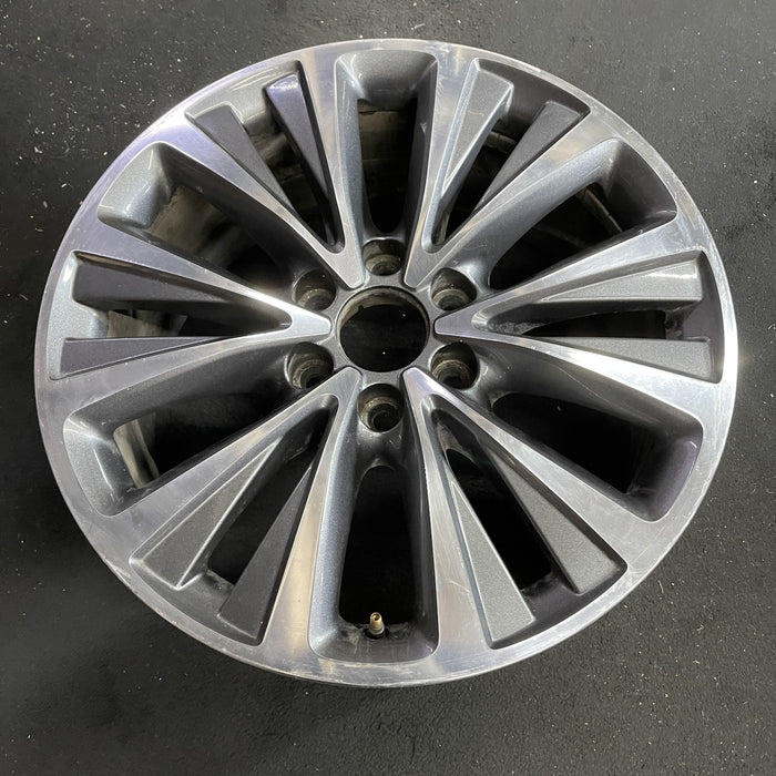 20" NAVIGATOR 15-17 20x8.5 , , machined face Original OEM Wheel Rim - Side Profile