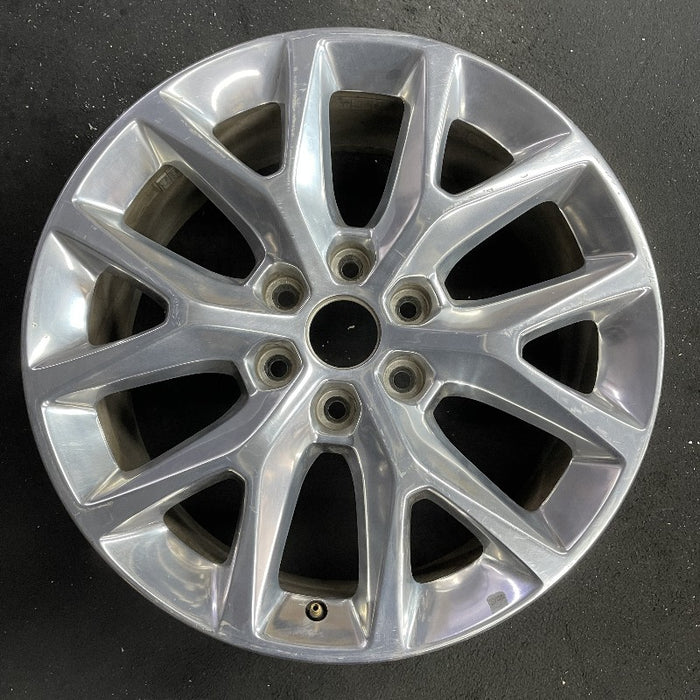 20" EXPEDITION 15 20x8.5 TPMS aluminum 6 spoke Y spokes 12 holes polished Original OEM Wheel Rim