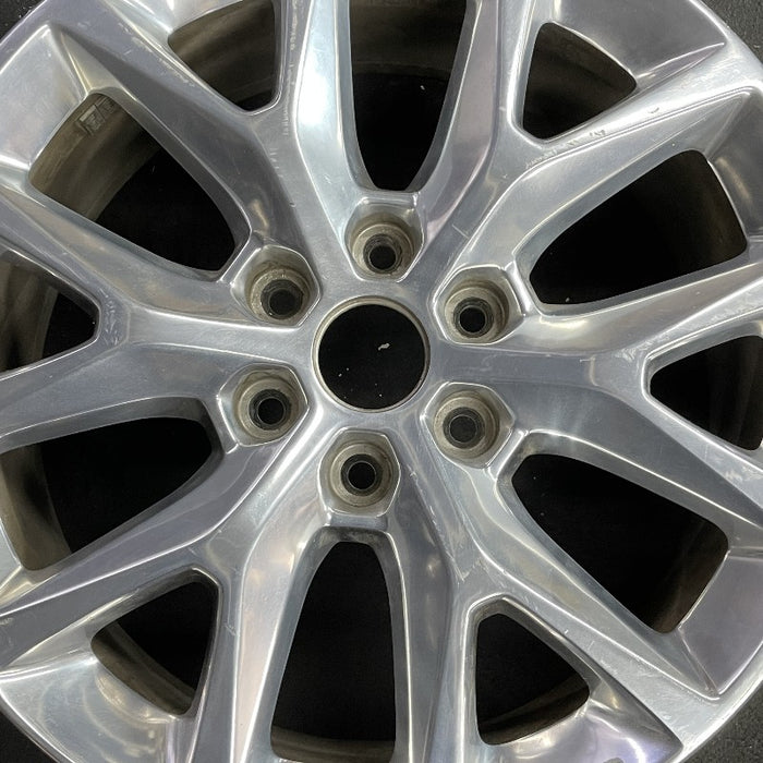 20" EXPEDITION 15 20x8.5 TPMS aluminum 6 spoke Y spokes 12 holes polished Original OEM Wheel Rim