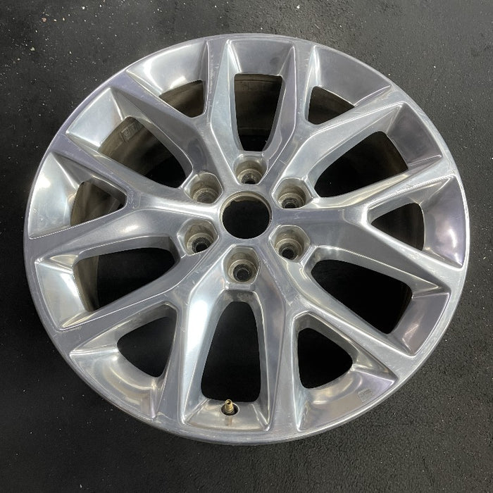 20" EXPEDITION 15 20x8.5 TPMS aluminum 6 spoke Y spokes 12 holes polished Original OEM Wheel Rim