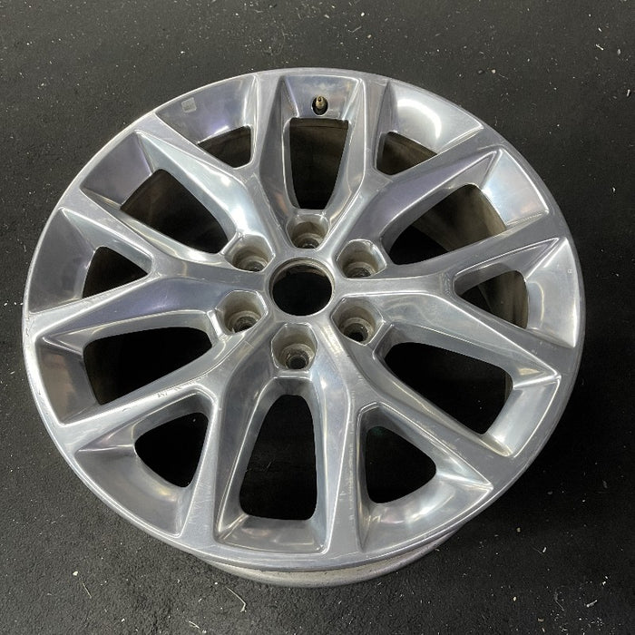 20" EXPEDITION 15 20x8.5 TPMS aluminum 6 spoke Y spokes 12 holes polished Original OEM Wheel Rim