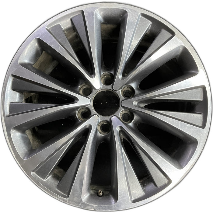 20" NAVIGATOR 15-17 20x8.5 , , machined face Original OEM Wheel Rim - Front View
