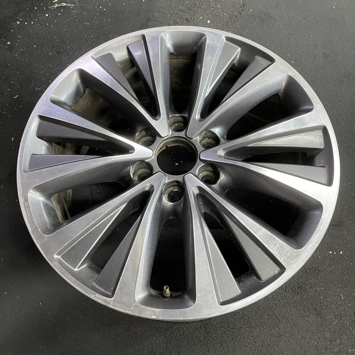 20" NAVIGATOR 15-17 20x8.5 , , machined face Original OEM Wheel Rim - Side Profile