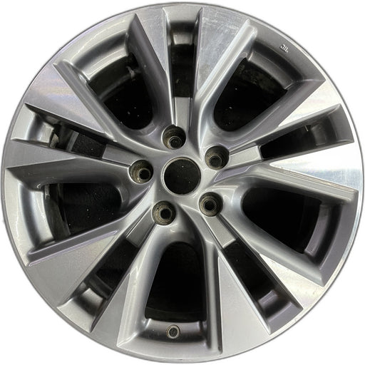 18" MURANO 15-17 18x7.5 , machined Original OEM Wheel Rim - Front View