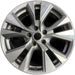 18" MURANO 15-17 18x7.5 , machined Original OEM Wheel Rim - Front View