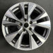 18" MURANO 15-17 18x7.5 , machined Original OEM Wheel Rim - Angle View