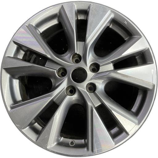 18" MURANO 15-17 18x7.5 , machined Original OEM Wheel Rim - Front View
