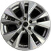 18" MURANO 15-17 18x7.5 , machined Original OEM Wheel Rim - Front View