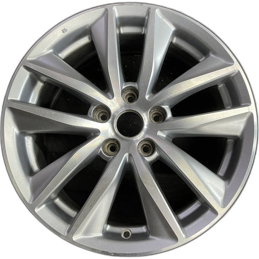 17" INFINITI Q50 16-17 17x7.5 , , machine finish Original OEM Wheel Rim - Front View